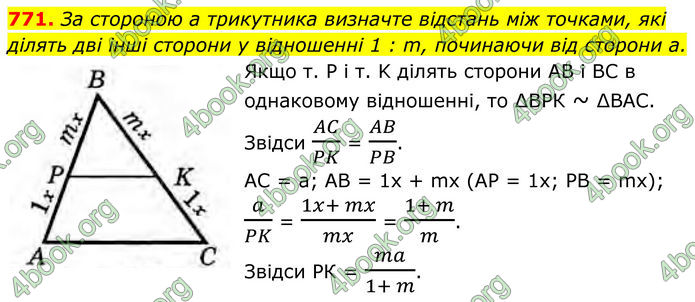 ГДЗ Геометрія 8 клас Бурда (2025)