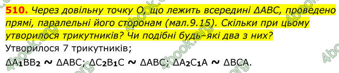 ГДЗ Геометрія 8 клас Бевз (2025)