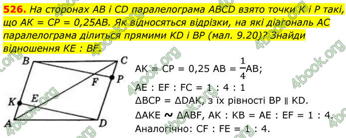ГДЗ Геометрія 8 клас Бевз (2025)