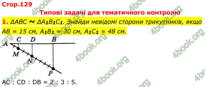 ГДЗ Геометрія 8 клас Бевз (2025)