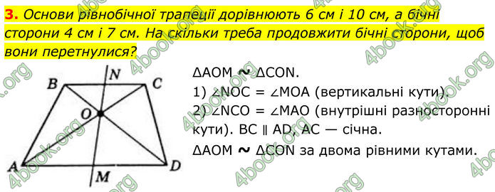 ГДЗ Геометрія 8 клас Бевз (2025)