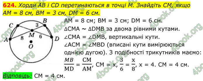 ГДЗ Геометрія 8 клас Бевз (2025)