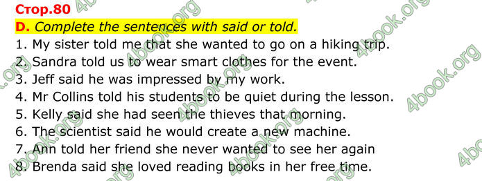ГДЗ Зошит Англійська мова 8 клас Мітчелл (2025)