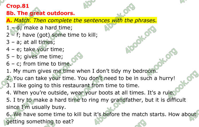 ГДЗ Зошит Англійська мова 8 клас Мітчелл (2025)