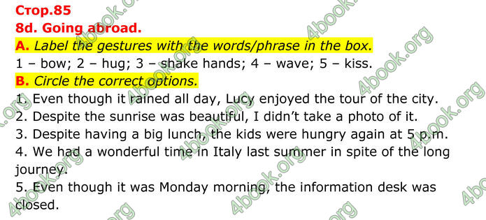 ГДЗ Зошит Англійська мова 8 клас Мітчелл (2025)