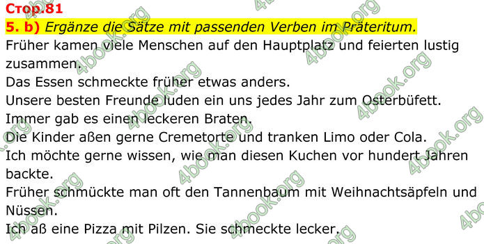 ГДЗ Німецька мова 8 клас Сотникова (2025) 4 рік
