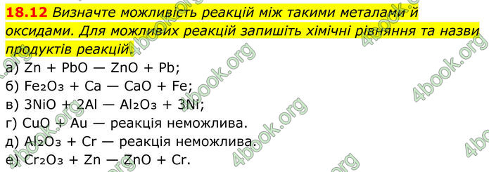 ГДЗ Зошит Хімія 8 клас Григорович (2025)