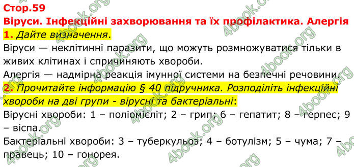 ГДЗ Зошит Біологія 8 клас Кулініч (2025)