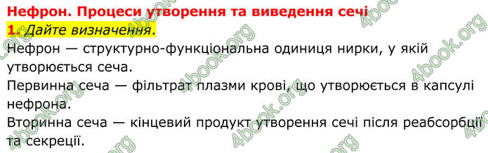 ГДЗ Зошит Біологія 8 клас Кулініч (2025)