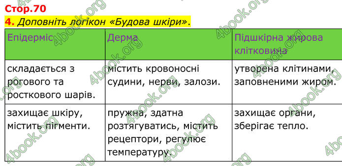 ГДЗ Зошит Біологія 8 клас Кулініч (2025)