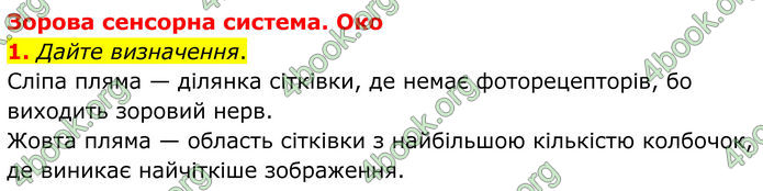 ГДЗ Зошит Біологія 8 клас Кулініч (2025)