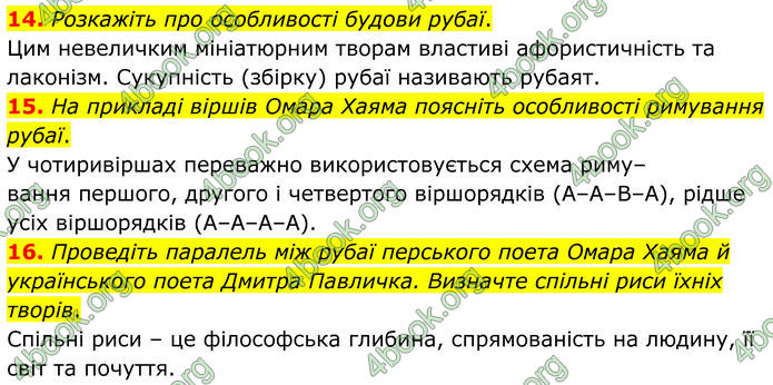 ГДЗ Зарубіжна література 8 клас Міляновська (2025)