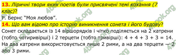 ГДЗ Зарубіжна література 8 клас Міляновська (2025)