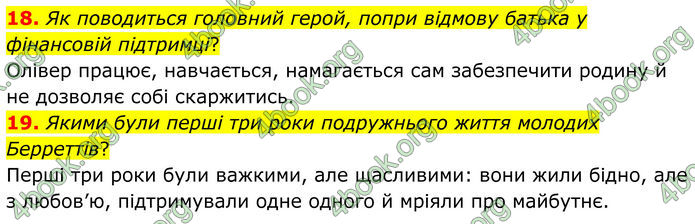 ГДЗ Зарубіжна література 8 клас Міляновська (2025)