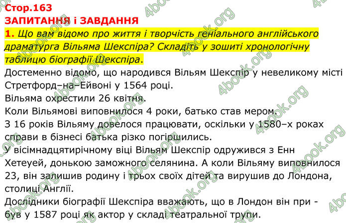 ГДЗ Зарубіжна література 8 клас Міляновська (2025)
