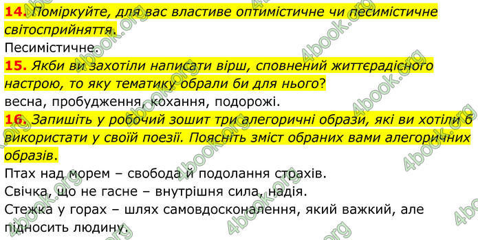 ГДЗ Зарубіжна література 8 клас Міляновська (2025)