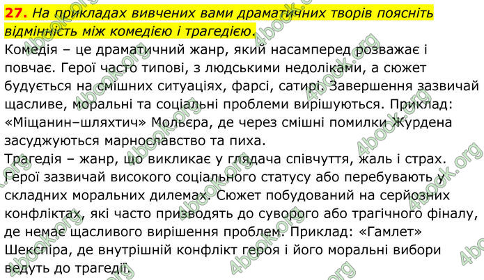 ГДЗ Зарубіжна література 8 клас Міляновська (2025)