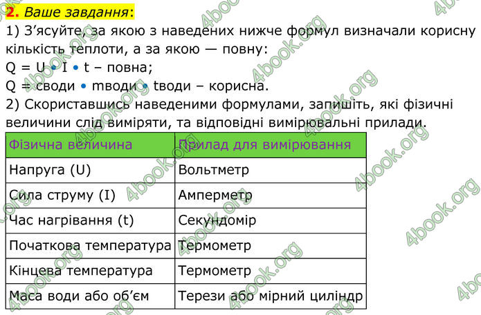 ГДЗ Зошит Фізика 8 клас Божинова (2025)