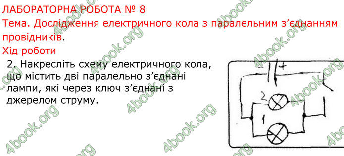 ГДЗ Зошит Фізика 8 клас Божинова (2025)