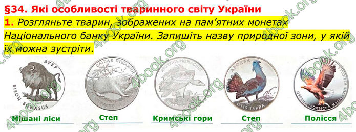 ГДЗ Зошит Географія 8 клас Гільберг (2025)