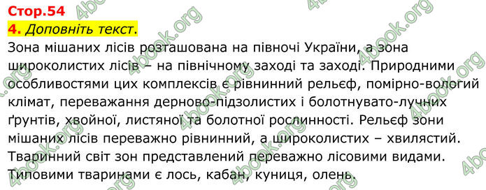 ГДЗ Зошит Географія 8 клас Гільберг (2025)