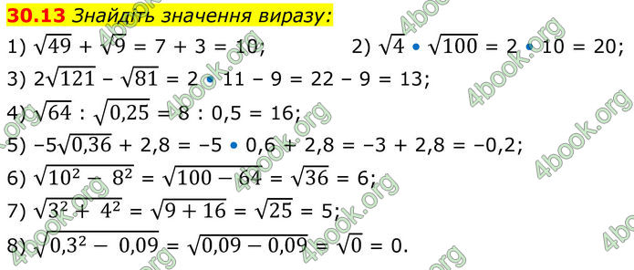 ГДЗ Математика 8 клас Істер (2025) - 2 ЧАСТИНА