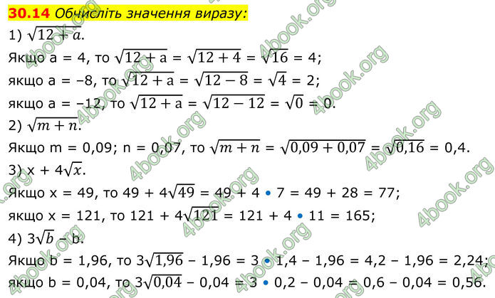 ГДЗ Математика 8 клас Істер (2025) - 2 ЧАСТИНА