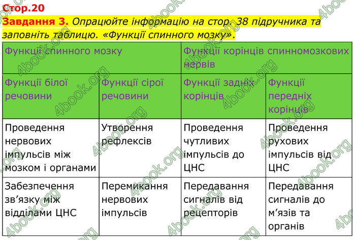 ГДЗ Робочий зошит біологія 8 клас Мирна (НУШ)
