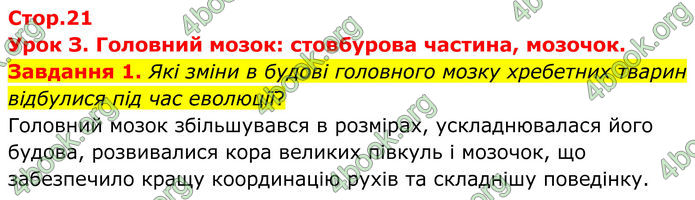 ГДЗ Робочий зошит біологія 8 клас Мирна (НУШ)