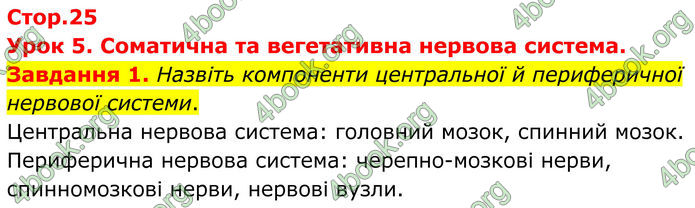 ГДЗ Робочий зошит біологія 8 клас Мирна (НУШ)