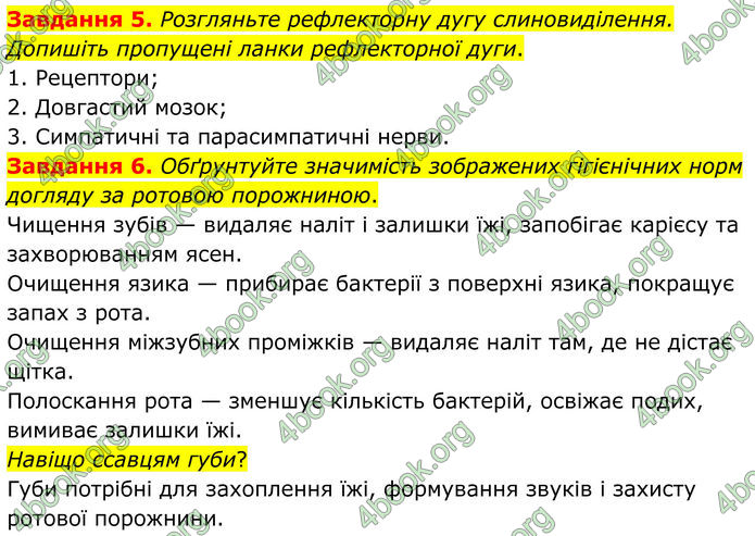 ГДЗ Робочий зошит біологія 8 клас Мирна (НУШ)