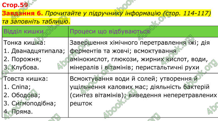 ГДЗ Робочий зошит біологія 8 клас Мирна (НУШ)