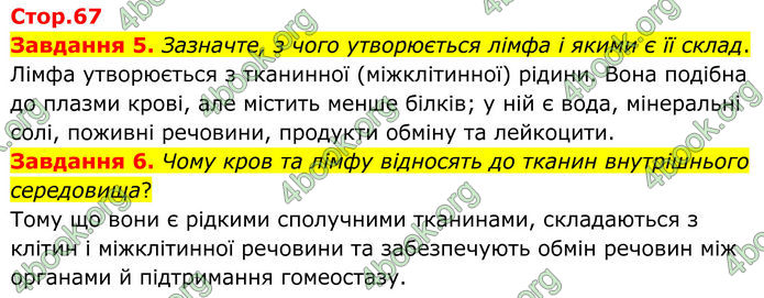 ГДЗ Робочий зошит біологія 8 клас Мирна (НУШ)