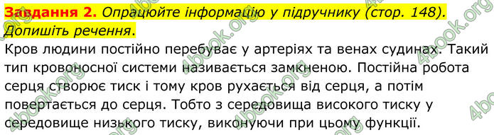 ГДЗ Робочий зошит біологія 8 клас Мирна (НУШ)