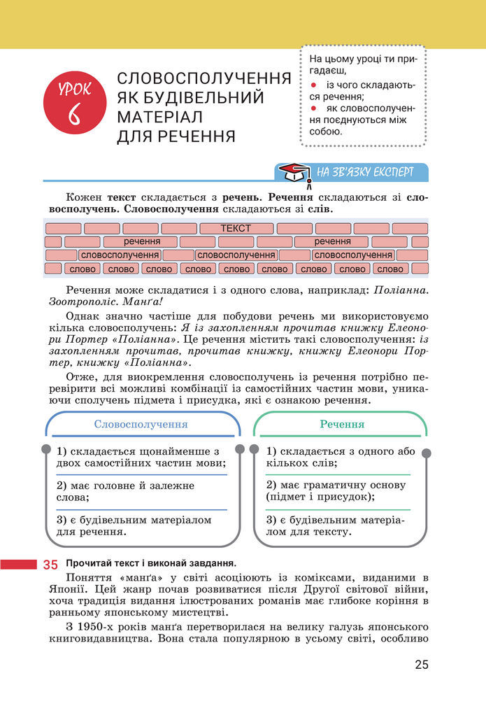 Підручник Українська мова 8 клас Онатій (2025)