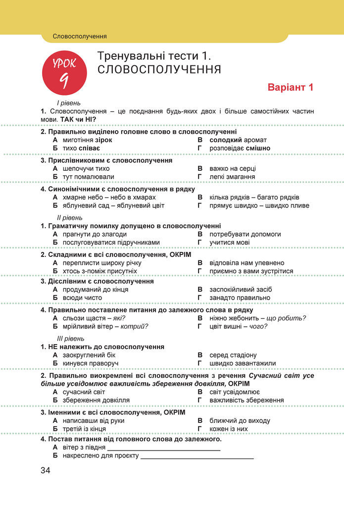 Підручник Українська мова 8 клас Онатій (2025)