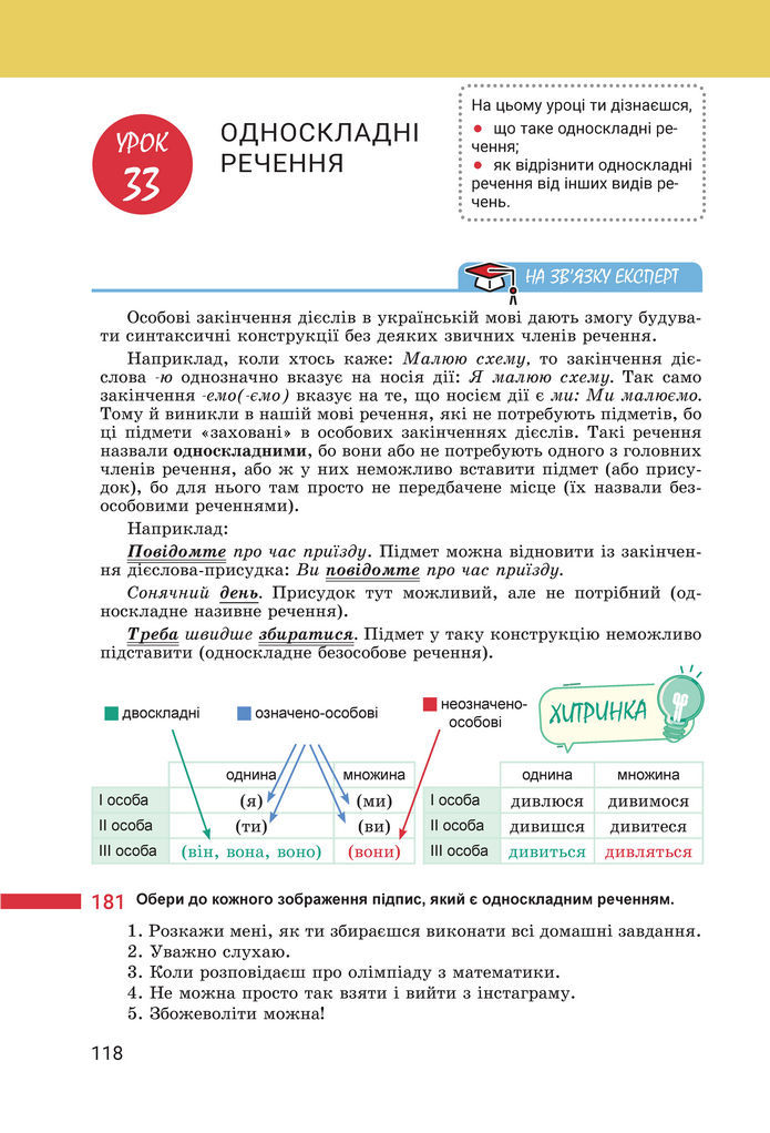 Підручник Українська мова 8 клас Онатій (2025)