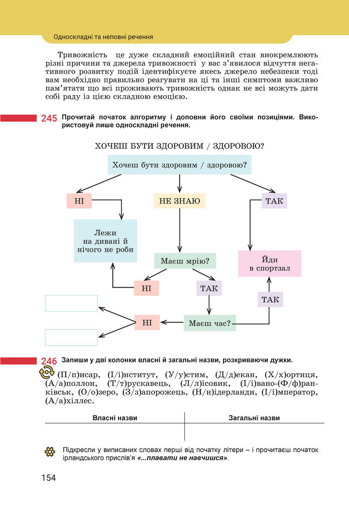 Підручник Українська мова 8 клас Онатій (2025)