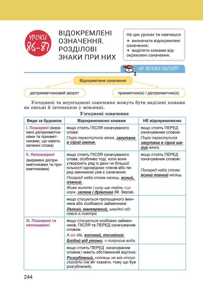 Підручник Українська мова 8 клас Онатій (2025)