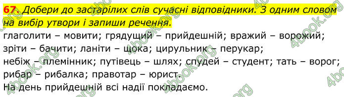 ГДЗ Українська мова 8 клас Онатій