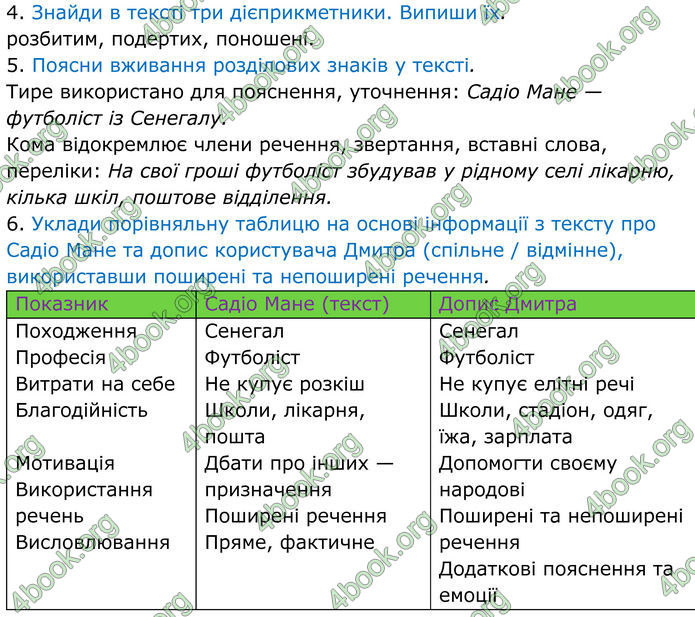 ГДЗ Українська мова 8 клас Онатій