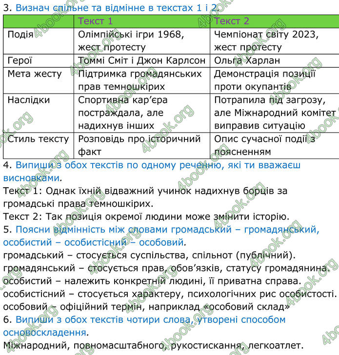 ГДЗ Українська мова 8 клас Онатій