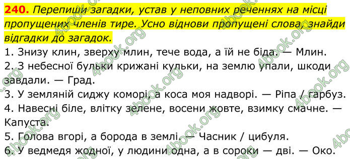ГДЗ Українська мова 8 клас Онатій