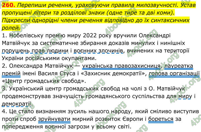 ГДЗ Українська мова 8 клас Онатій