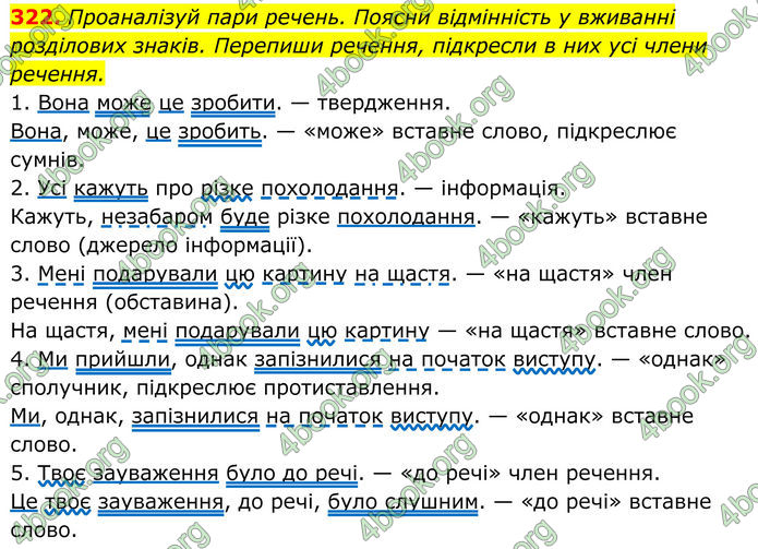 ГДЗ Українська мова 8 клас Онатій