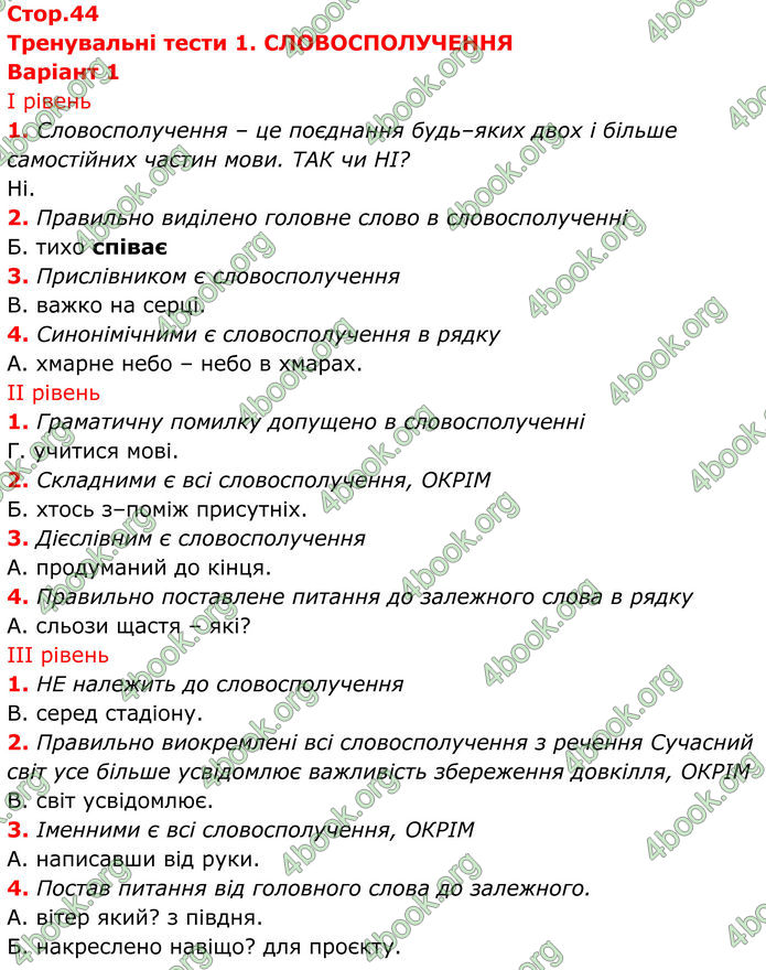 ГДЗ Українська мова 8 клас Онатій
