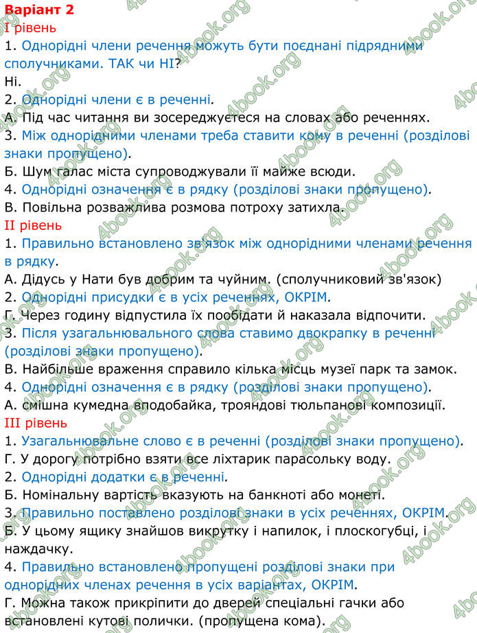 ГДЗ Українська мова 8 клас Онатій