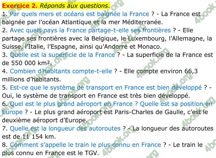 ГДЗ Французька мова 8 клас Чумак (НУШ)