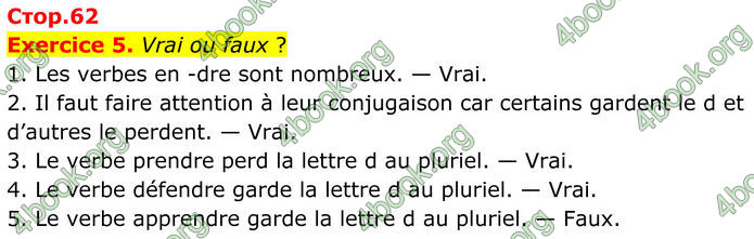 ГДЗ Французька мова 8 клас Чумак (НУШ)