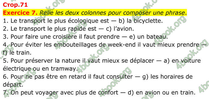 ГДЗ Французька мова 8 клас Чумак (НУШ)